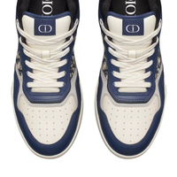 B27 Monogram Navy White