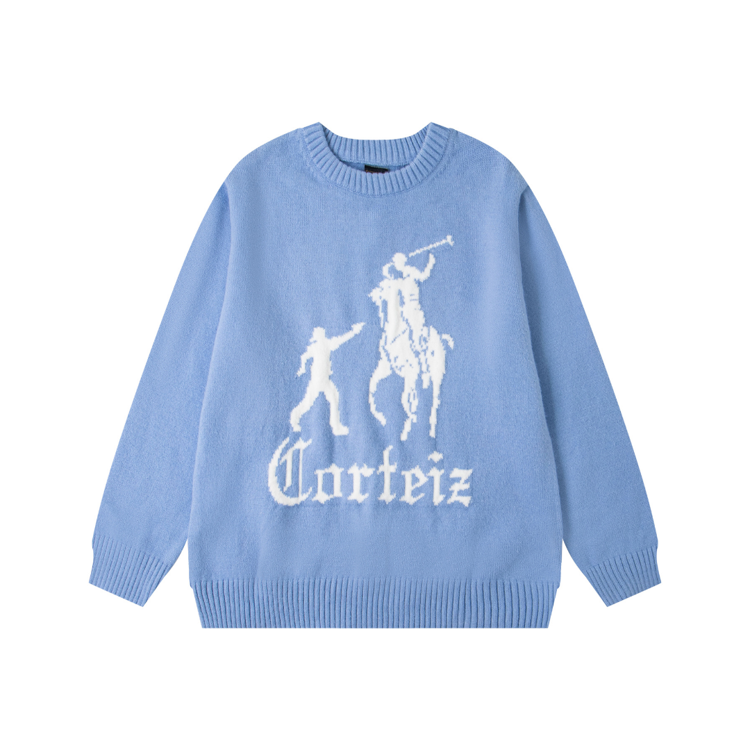 Alcatraz Polo Sweater Negro Cortez