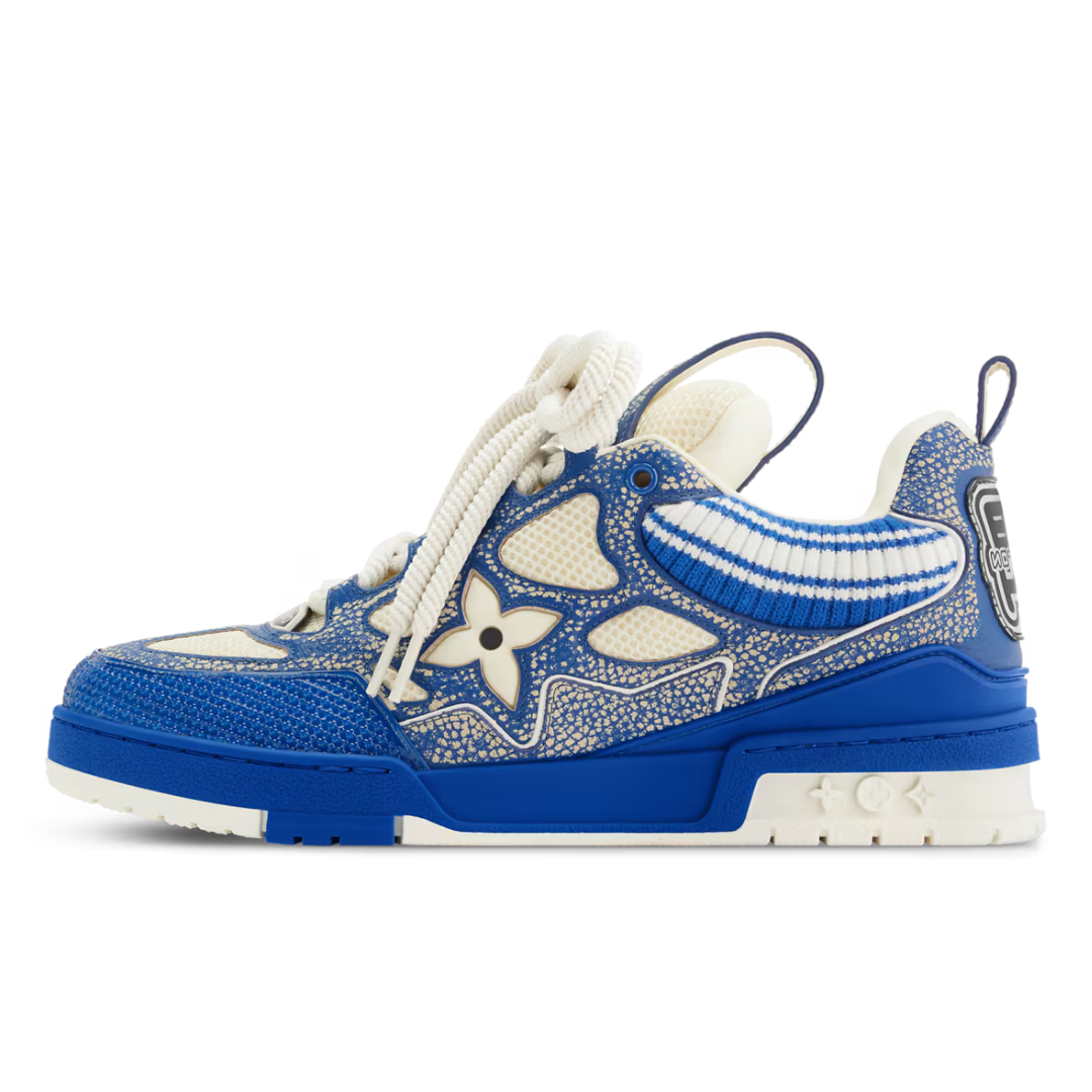 Skater Monogram Azul Estrella