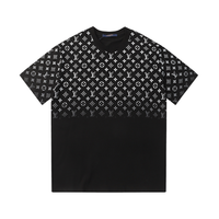 Louis Vuitton Monogram T-shirt - Negro Monograma Negro Blanco