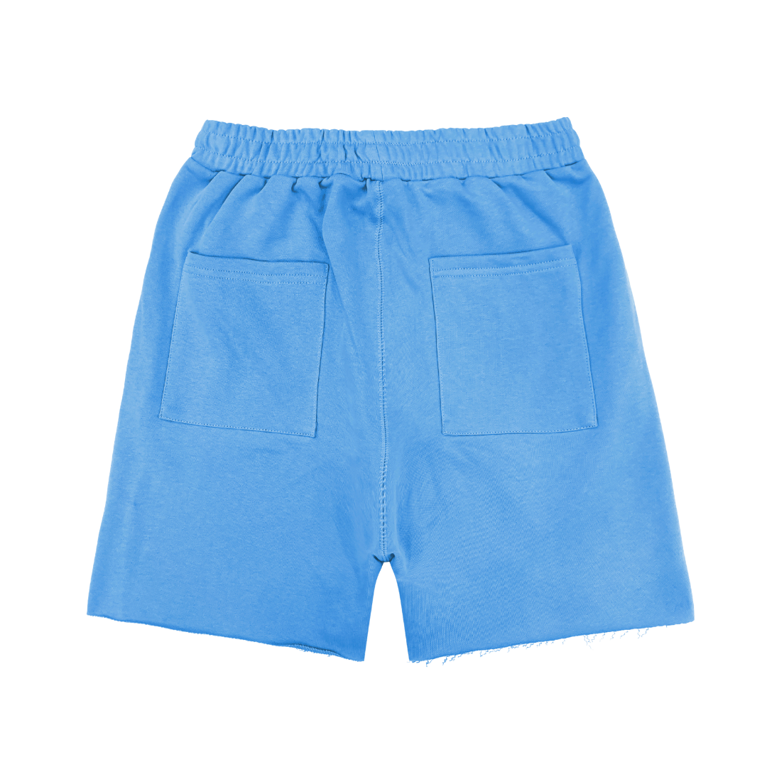CB Monogram Shorts Azul Cb