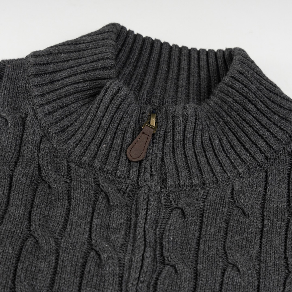 Polo Full Zip Sweater · Nova Neta · Nova Neta