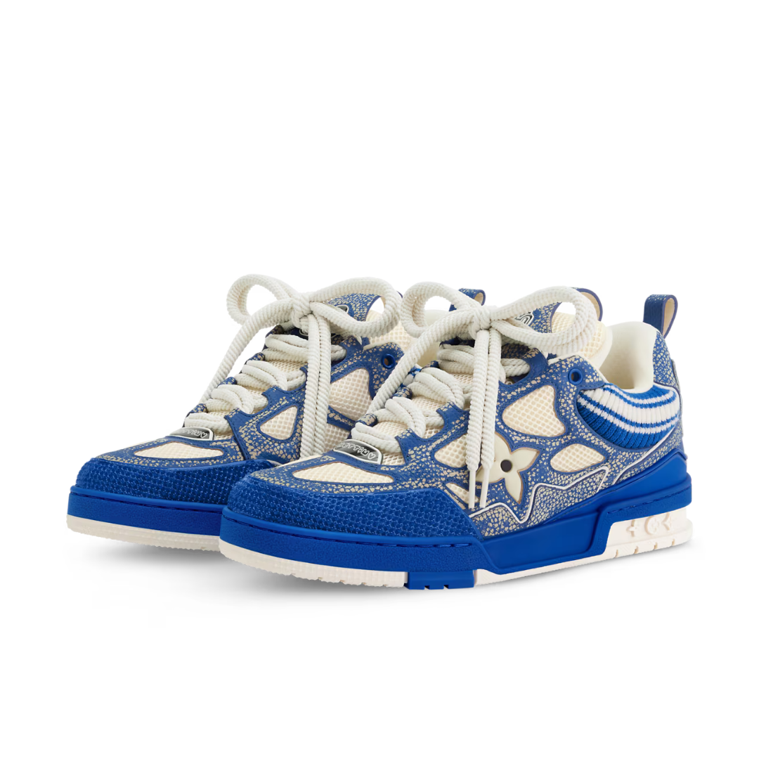 Skater Monogram Azul Estrella