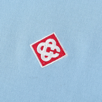 Casablanca Monogram T Shirt Cielo Blanco Logo Rojo