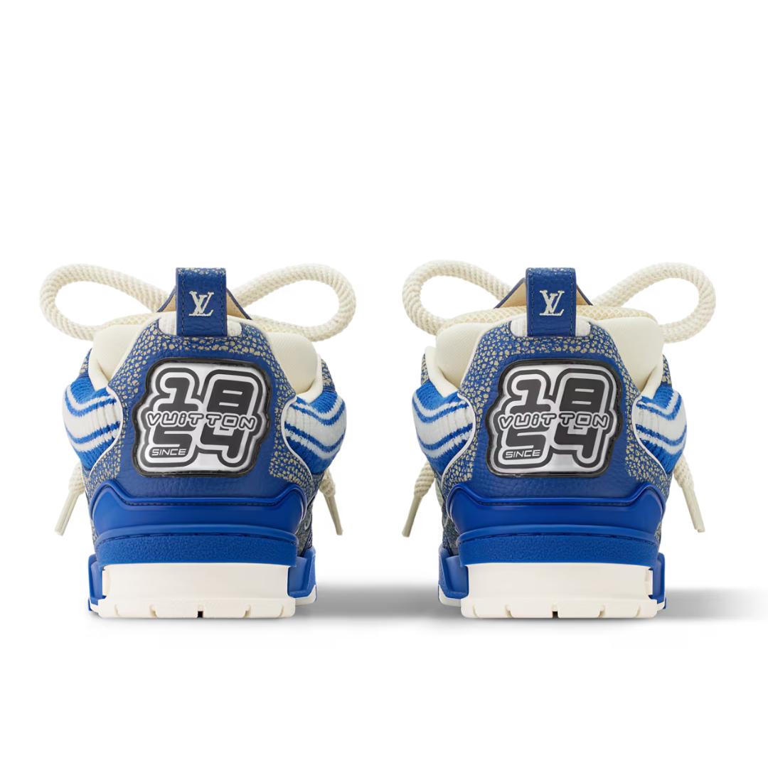 Skater Monogram Azul Estrella