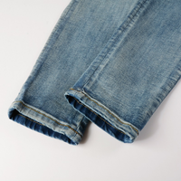 Amr White Logo Jeans Blanco