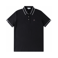 Louis Vuitton Monogram Polo - Negro Negro Logo Rojo