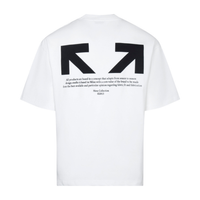Off-White Off-W Monogram T-shirt - Negro Grande Blanco Arco