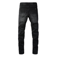 Amr Black Ripped Jeans Negro 2