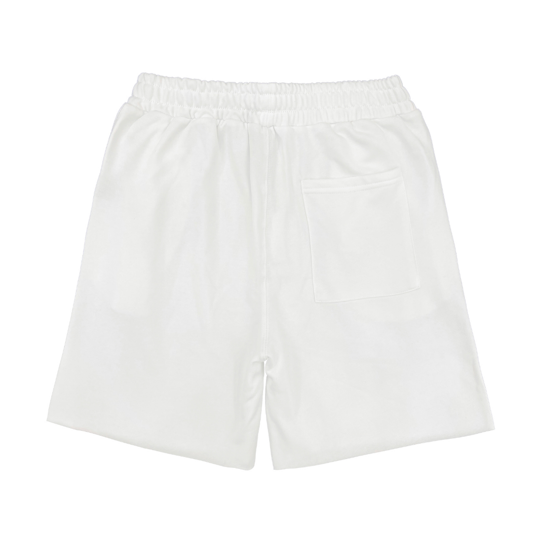 CB Monogram Shorts Liso Blanco Cb