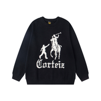 Alcatraz Polo Sweater Negro Cortez