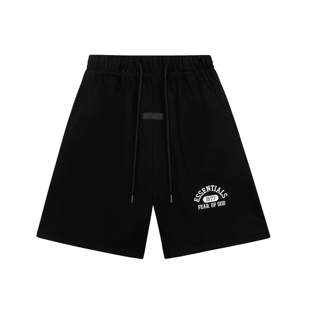 Essentials Short Set Negro