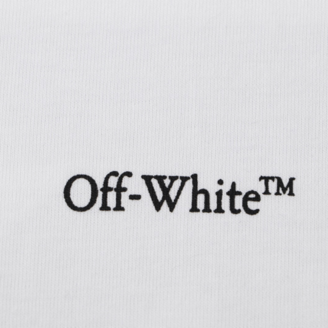 Off-White Off-W Monogram T-shirt - Blanco Marrón Arco