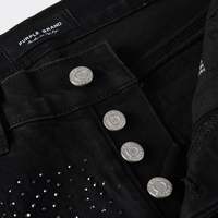 Purple Black Diamonds Jeans Negrillas