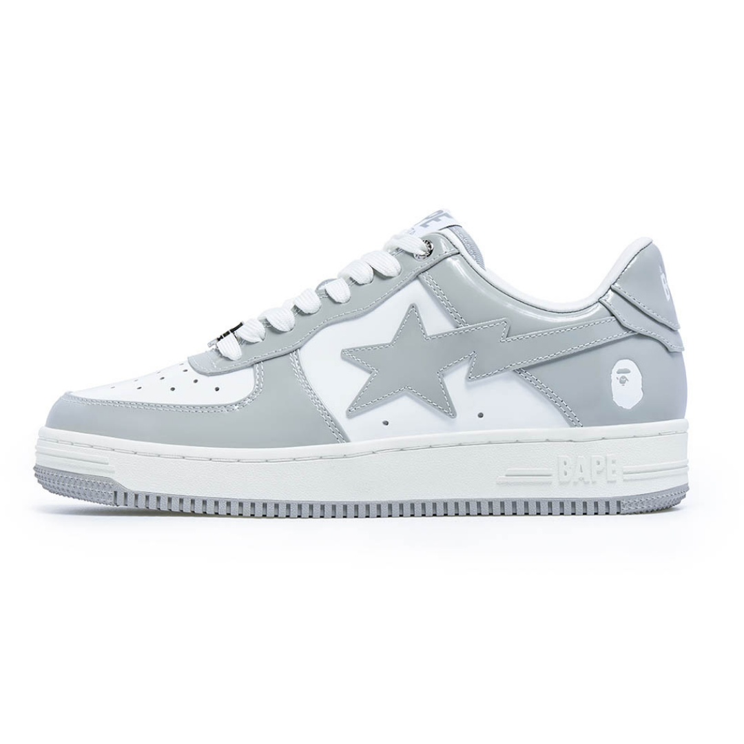 Bape Bapesta Grey Grey Star