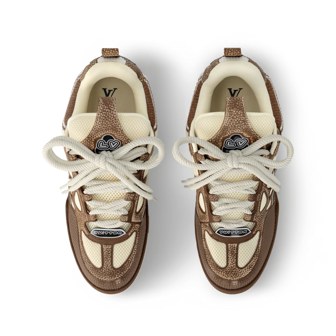 Skater Monogram Borde Marron Camo