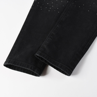 Purple Black Diamonds Jeans Negrillas