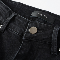 Amr Black Ripped Jeans Negro 2