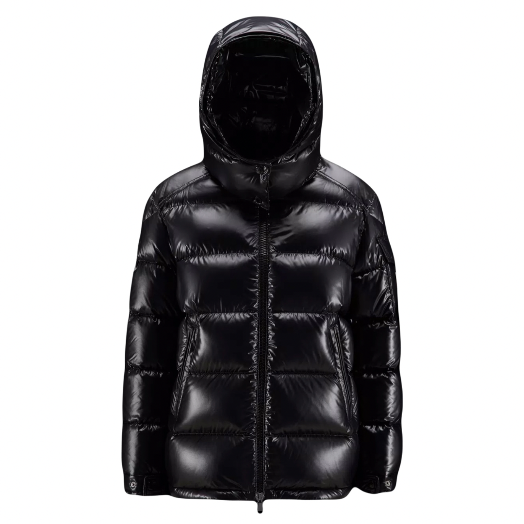 Maya Jacket Liso Negro