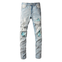 Amr Blue Gradient Jeans Azul 2