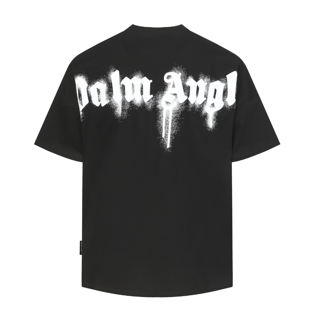 Camiseta Palm Angels Negro/Blanco