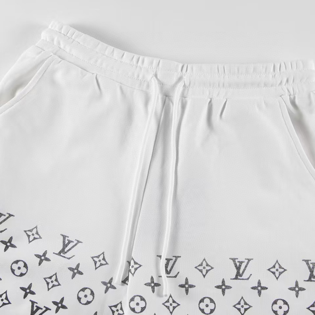 Monogram Shorts Monograma Blanco