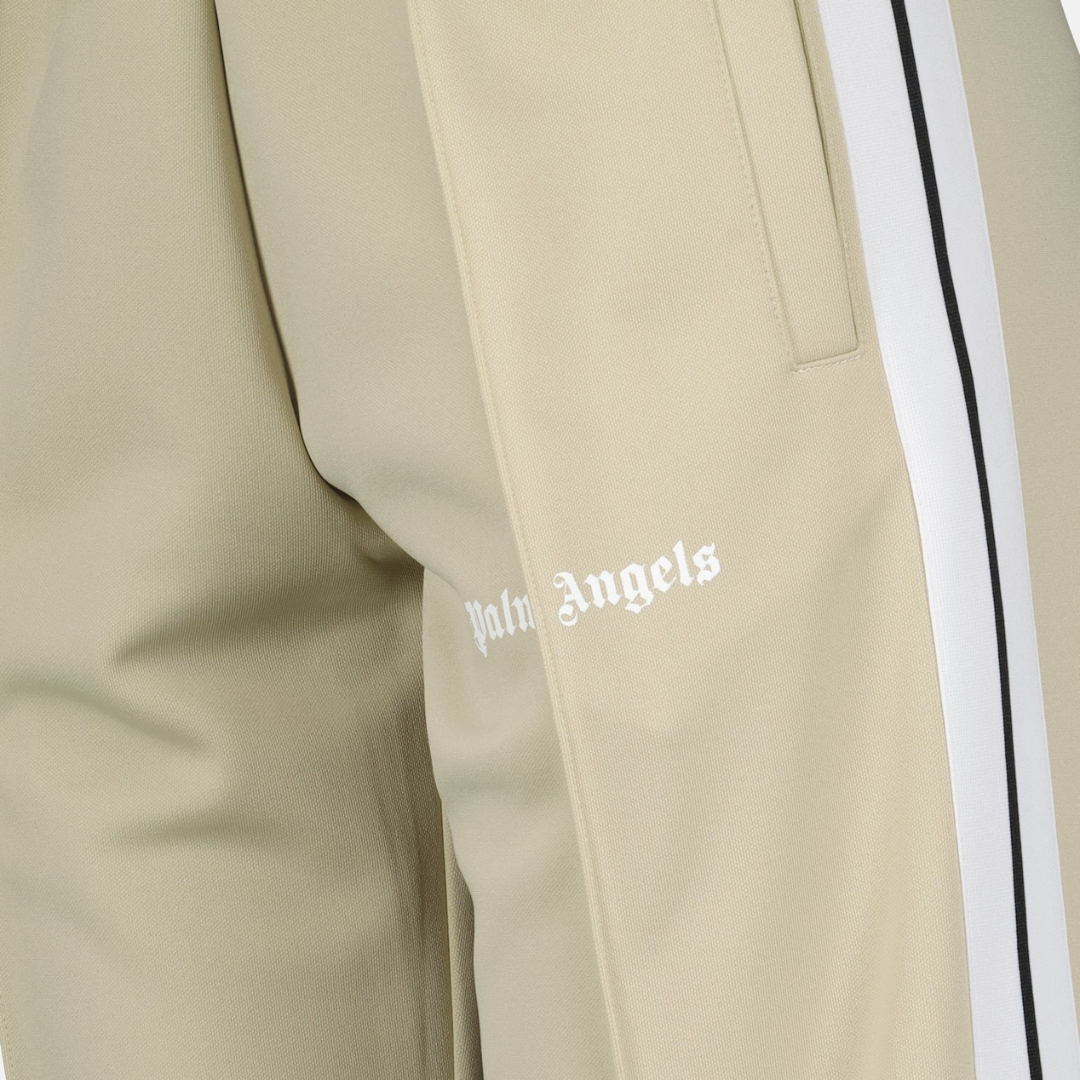 Conjunto Palm Angels Beige Café Blanco Estampado