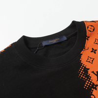 Monogram T-shirt Monograma Negro Naranja