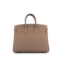 Hermes Birkin 25 Bag - Dorado