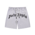 Palm Grey Logo Shorts · Nova Neta · Nova Neta