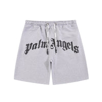 Pantalon Palm Angels Gris Blanco Palm Angels