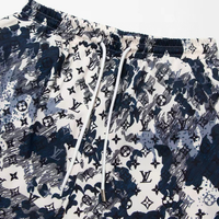 LV Shorts - Blanco/Azul Marino/Azul