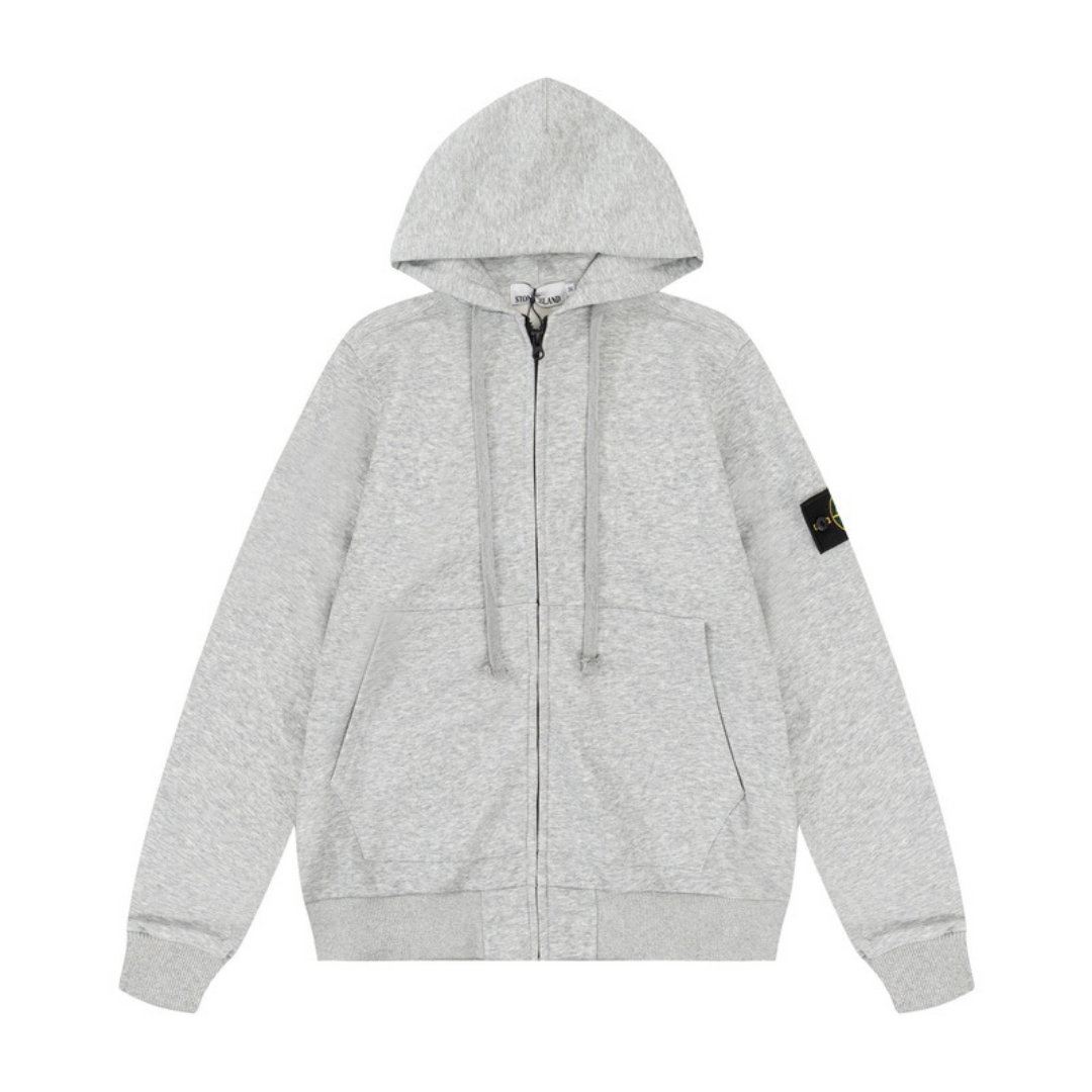 Buzo Stone Island Gris Grises Camo