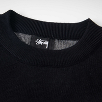 Buzo Stussy Negro Negro Hueso