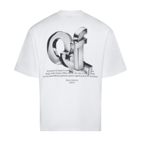 Off-White Off-W Monogram T-shirt - Blanco Crisp Blanco Logotipo