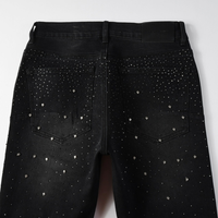 Purple Black Diamonds Jeans Negrillas