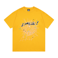 Camiseta Sp5der Amarillo Spider Web