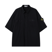Tactic Monogram Shirt - Negro Negro Logo Amarillo 2