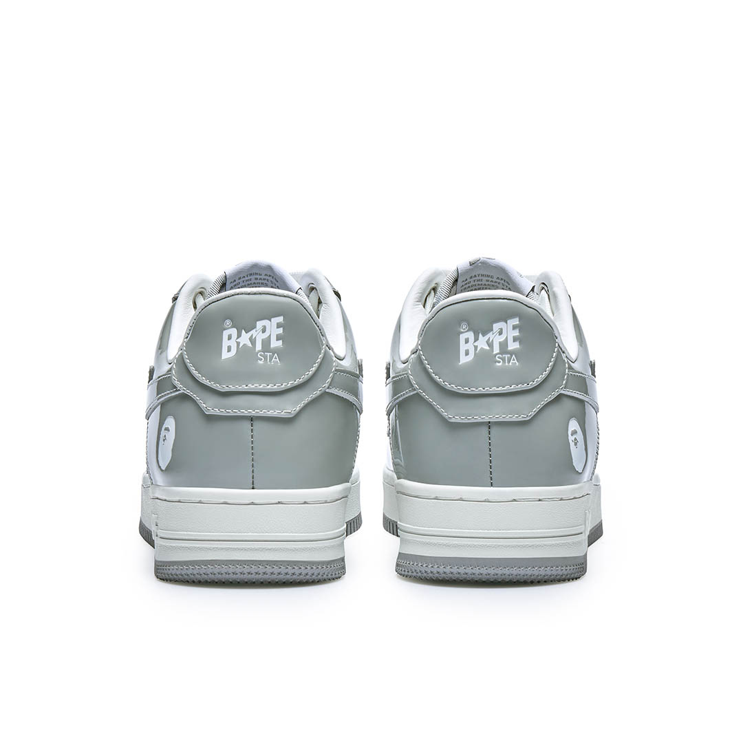 Bape Bapesta Grey Grey Star