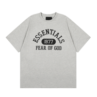 Essentials Short Set Lavado Claro Logo Negro