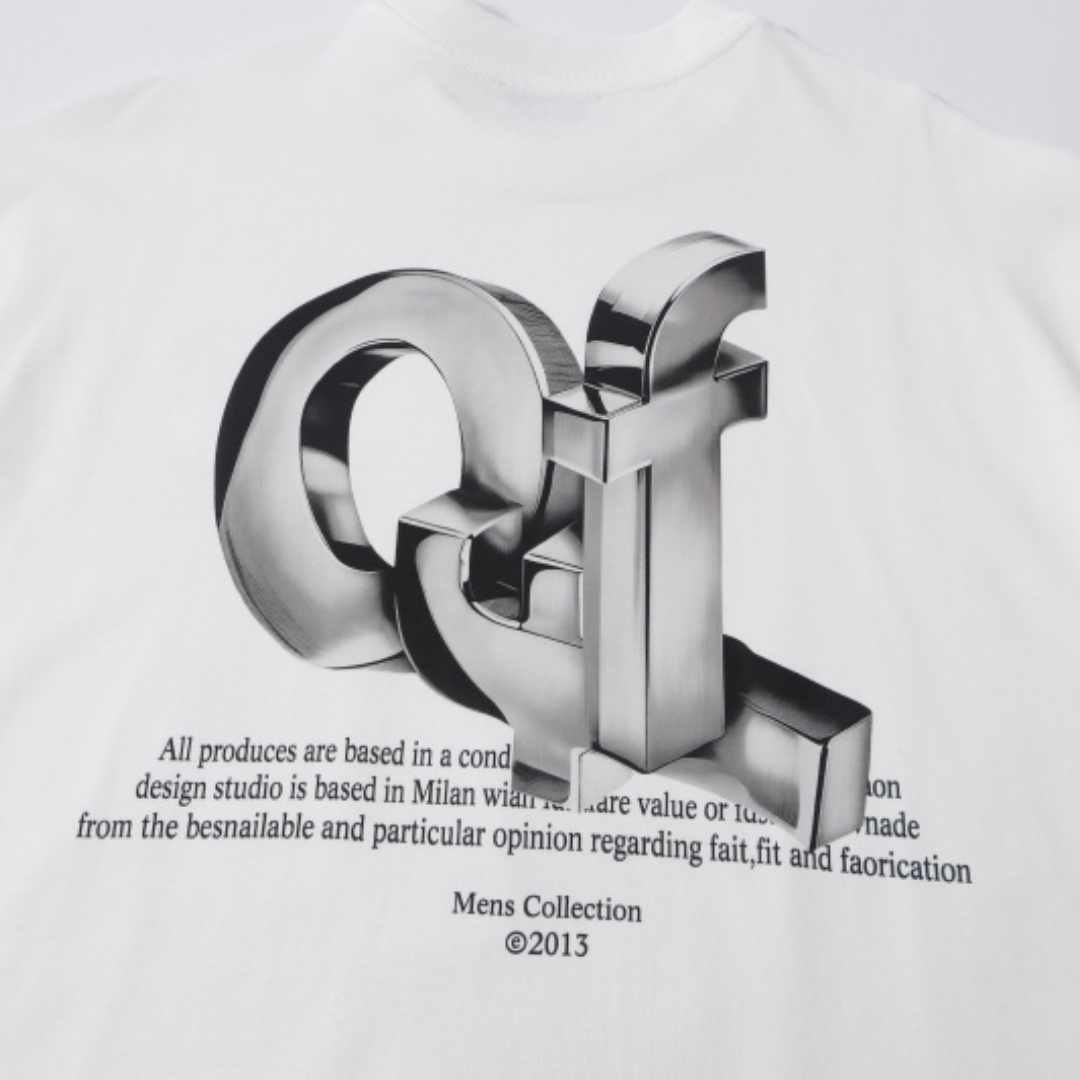 Off-White Off-W Monogram T-shirt - Blanco Crisp Blanco Logotipo