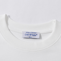 Off-White Off-W Monogram T-shirt - Blanco Crisp Blanco Logotipo