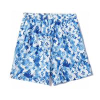 Louis Vuitton Monogram Shorts Azul Camo