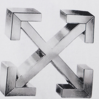 Off-White Off-W Monogram T-shirt - Blanco Crisp Blanco Logotipo