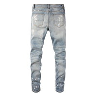 Amr Black Diamonds Jeans Negro