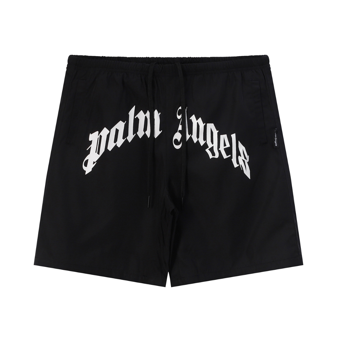 Pantalon Palm Angels Negro Blanco Palm Angels