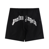 Pantalon Palm Angels Negro Blanco Palm Angels