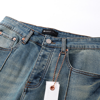 Pantalon Purple Brand Lavado Claro Roturas 6
