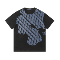Louis Vuitton Monogram T-shirt - Negro Monograma Negro Azul