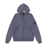 Buzo Stone Island Azul Camo Gris